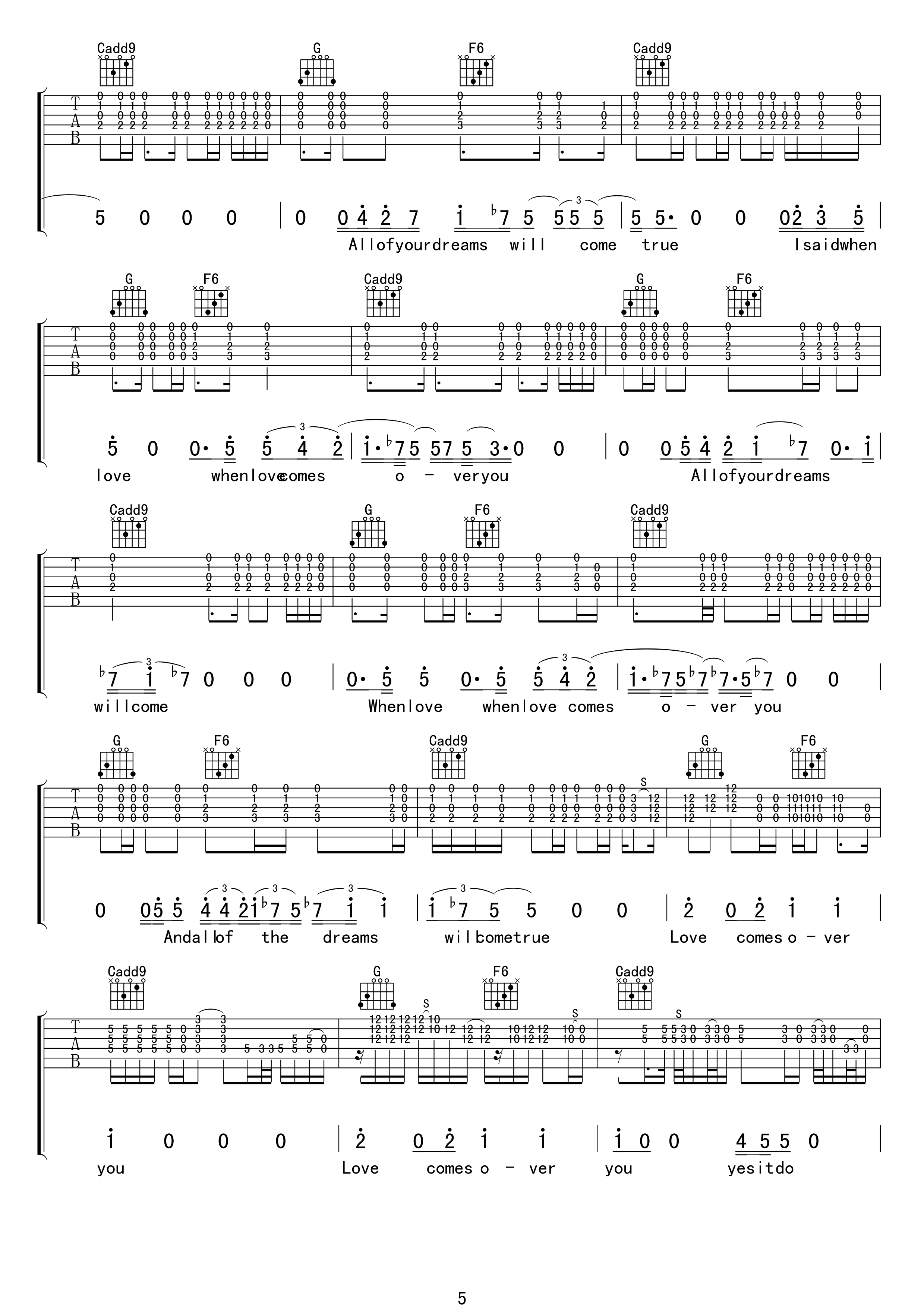 running on faith吉他谱 G调精选版_17吉他编配_Eric Clapton