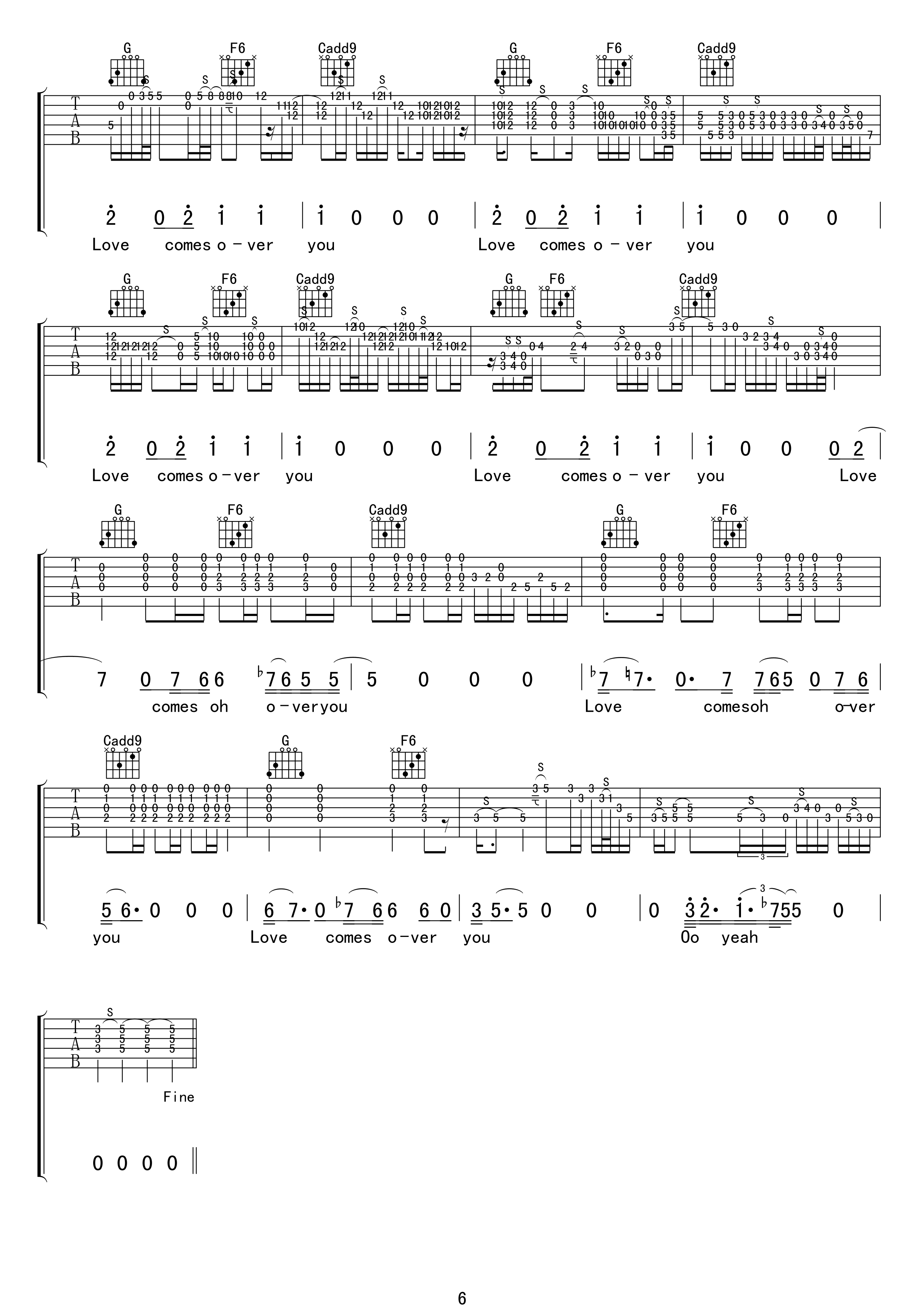 running on faith吉他谱 G调精选版_17吉他编配_Eric Clapton