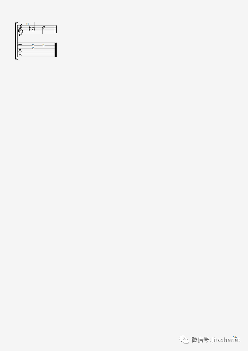 平行线吉他指弹谱 D调六线谱_原调_人渣的本愿